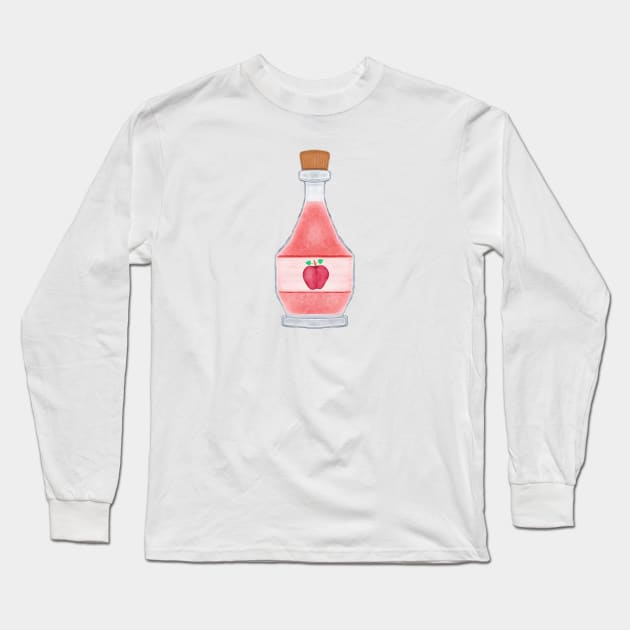 Apple Juice Long Sleeve T-Shirt by Aisiiyan